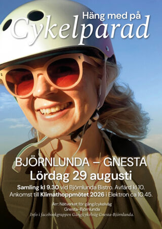Bild p&aring; cyklister i Gnesta
